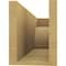 Ekena Millwork 6in. W x 8in. H x 24in. L Rivera Woodgrain TimberThane Rafter Tail, Primed Tan RFTUR06X08X24RIVRCPR - alternate 6